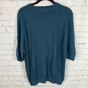 Irvine Park Vintage Short Sleeve Sweater Size Large